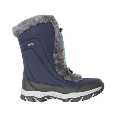 Mountain Warehouse Childrens/Kids Ohio Snow Boots (Navy)