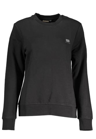 Sueter De Algodon Con Logotipo Bordado Y Cuello Redondo