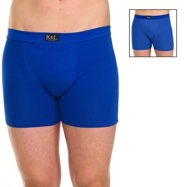 Pack-2 Bóxers Básicos con tejido transpirable KL2009 hombre