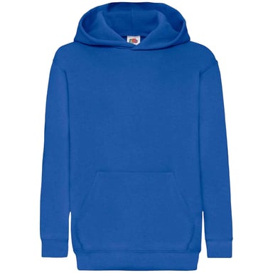 Fruit Of The Loom Kids Unisex Classic 80/20 Hoodie (Royal Blue)