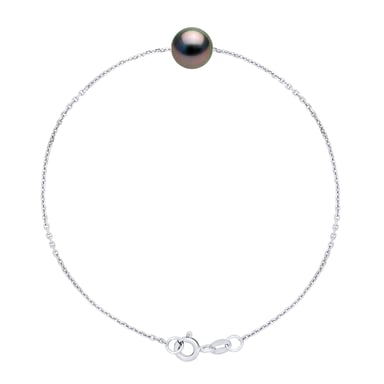 Bracelet Real Cultured Tahiti Pearl Round 8-9 mm