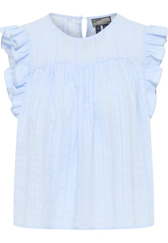 Dreimaster Blouse women light blue