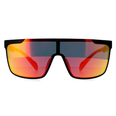 Gafas de sol Adidas SP0020 02G negro mate naranja camuflaje contraste rojo espejo