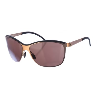 Gafas de sol de metal con forma ovalada M1047 hombre