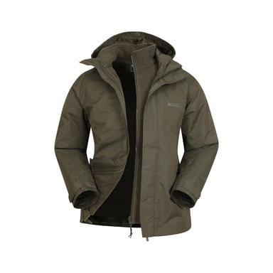 Mountain Warehouse Mens Fell II 3 in 1 Jacket (Khaki)