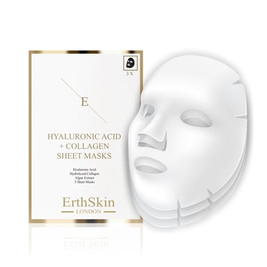 Mascarilla Ácido Hialurónico y Colágeno - 3 hojas