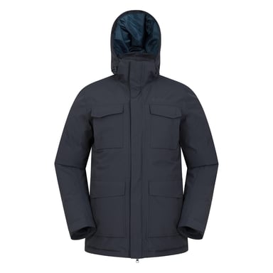 Mountain Warehouse Mens Concord Extreme Down Long Length Jacket (Blue)
