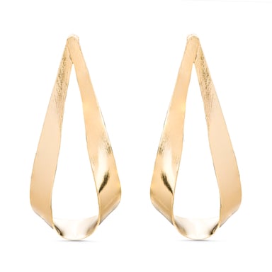 Pendientes Luxenter Anaot acabado en Oro Amarillo de 18 Kts