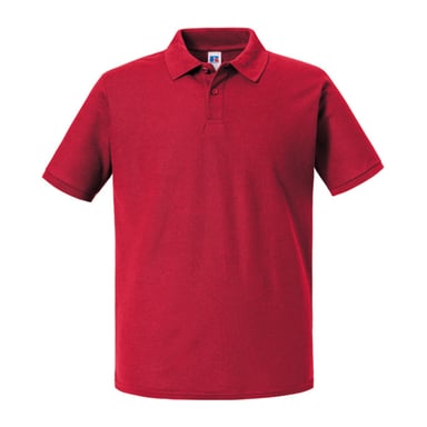 Russell Mens Authentic Eco Polo Shirt (Classic Red)