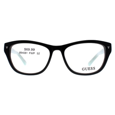 Guess GU2452 BKBL montura de gafas negro azul