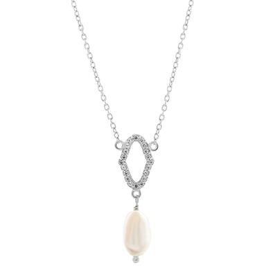 Orphelia 'Normandy' Women's 925 Sterling Silver Pendant with Chain - Silver ZK-7574