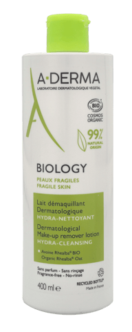 A-Derma Biología Loción Desmaquillante Dermatológica 400 ml