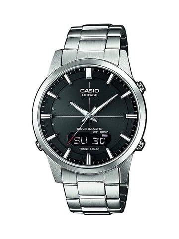 Casio Radio Controlled Men's Silver Watch LCW-M170D-1AER