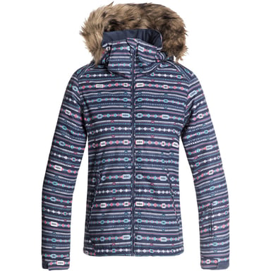Roxy Girls Jet Snow Waterproof Insulated Ski Coat Jacket