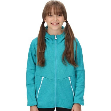 Regatta Girls Maxwell Hooded Reflective Fleece Jacket