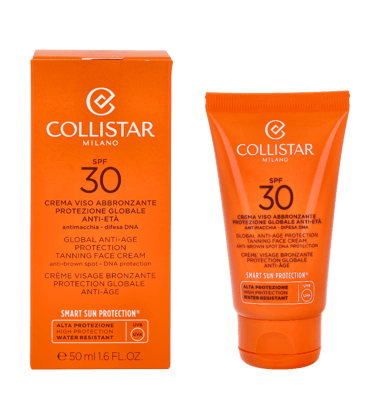 Crema Rostro Bronceadora Protección Global Antiedad Spf30 50 ml
