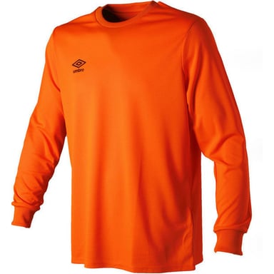 Umbro Mens Club Long-Sleeved Jersey (Shocking Orange)