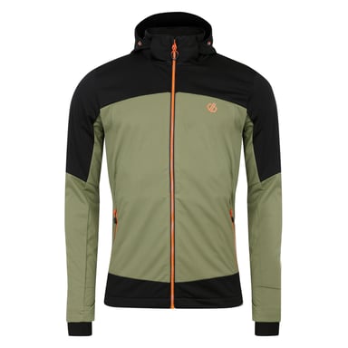 Dare 2B Mens Mountaineer Soft Shell Jacket (Olivine Green/Black)