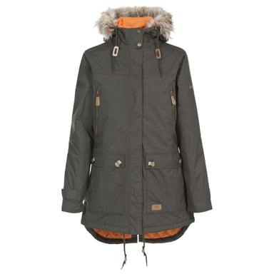 Trespass Womens/Ladies Clea Waterproof Padded Jacket (Dark Khaki)
