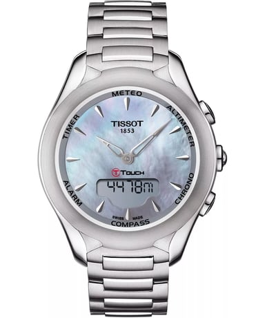 Tissot T-touch Solar Women's Silver Watch T0752201110100