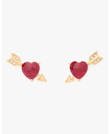 Heart And Arrow Studs