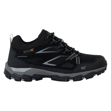 Regatta Mens Holcombe 3 Low Walking Boots (Black/Granite)