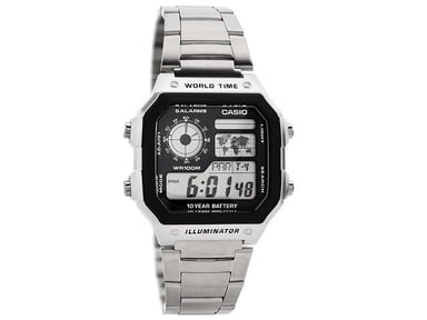 Casio Casio Collection Men's Silver Watch AE-1200WHD-1AVEF