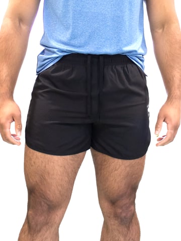 Big & Tall Performance Running Shorts - Black