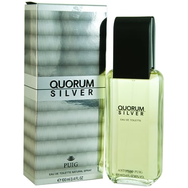 Puig Quorum Silver Eau de Toilette 100ml