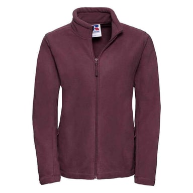 Russell Womens/Ladies Outdoor Fleece Jacket (Burgundy)
