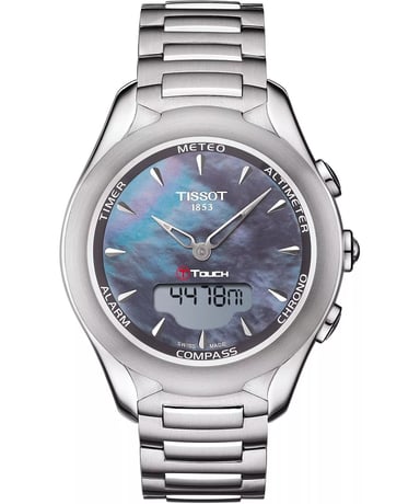 Tissot T-touch Solar Women's Silver Watch T0752201110101