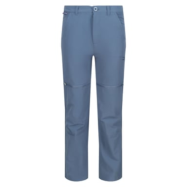 Regatta Childrens/Kids Highton Stretch Zip-Off Walking Trousers (Coronet Blue)