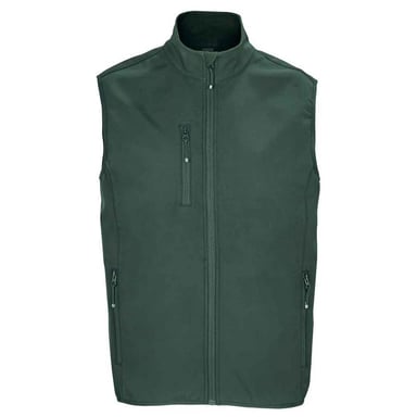 SOLS Mens Falcon Softshell Recycled Body Warmer (Forest Green)