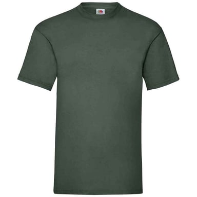 Fruit of the Loom Mens Valueweight T-Shirt (Bottle Green)