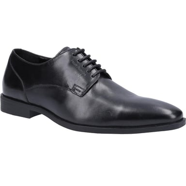 Hush Puppies Boys Ezra Leather Shoes (Black)