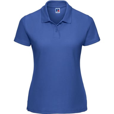 Russell Womens/Ladies Classic Plain Polycotton Polo Shirt (Bright Royal Blue)