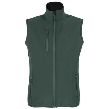 SOLS Womens/Ladies Falcon Softshell Recycled Body Warmer (Forest Green)