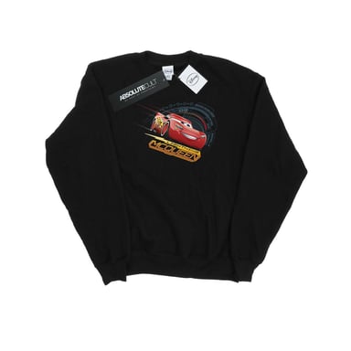 Disney Mens Cars Lightning McQueen Sweatshirt (Black)