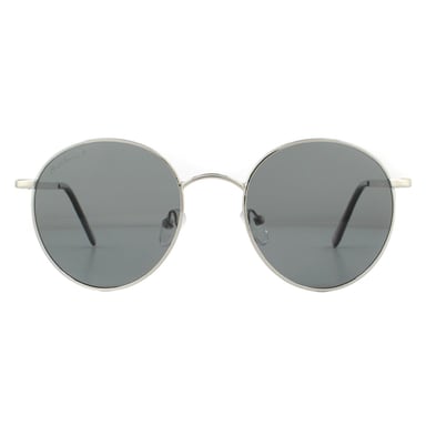 Gafas de sol polarizadas Montana Round Unisex Smoke Plata