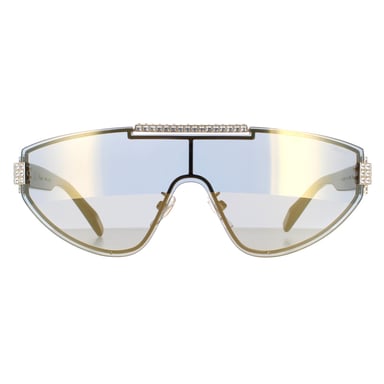 Chopard gafas de sol SCHF09S 300g brillante oro rosa humo oro espejo