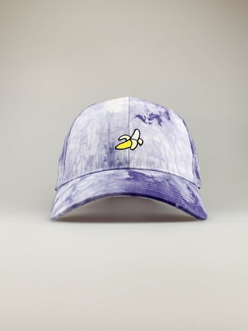 Banana Embroidery Tie Dye Cap