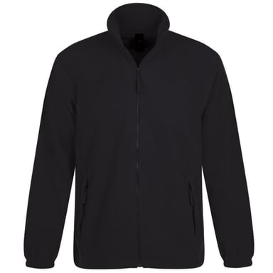 SOLS Mens North Full Zip Outdoor Fleece Jacket (Charcoal)