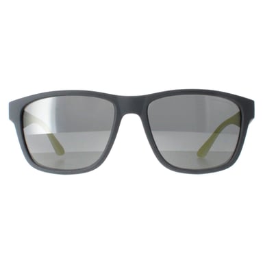 Armani Exchange AX4135S 81806G gris mate espejo plata gafas de sol