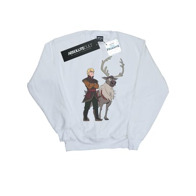 Disney Boys Frozen 2 Sven And Kristoff Sweatshirt (White)