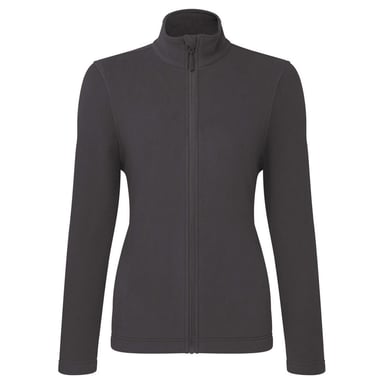Premier Womens/Ladies Recyclight Full Zip Fleece Jacket (Dark Grey)