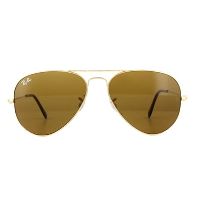 Ray-Ban Gafas de Sol Aviator 3025 001/33 Marrón Dorado 58mm