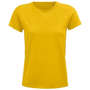 SOLS Womens/Ladies Crusader Organic T-Shirt (Gold)