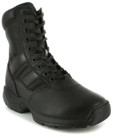 Mens Black En347 Breathable Police Boots