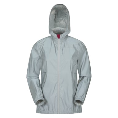 Mountain Warehouse Womens/Ladies Dashing Reflective Jacket (Silver)