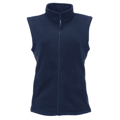 Regatta Womens/Ladies Micro Fleece Bodywarmer / Gilet (Dark Navy)